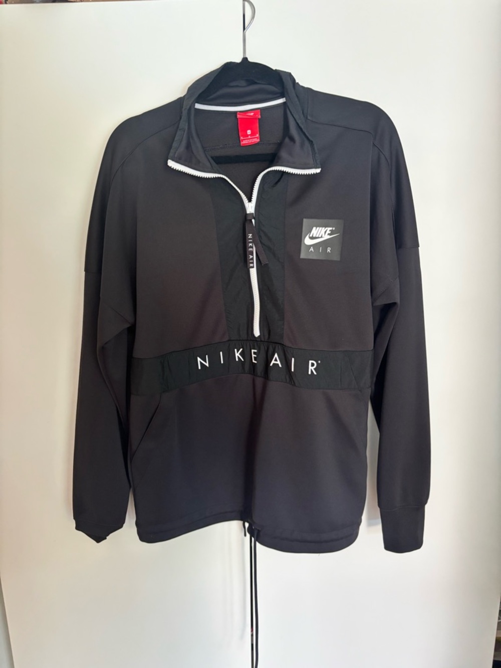 Men's Nike Air Black Half-Zip Pullover Jacket